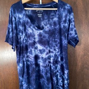 AE Women’s Blue Tie-dye Soft & Sexy tee